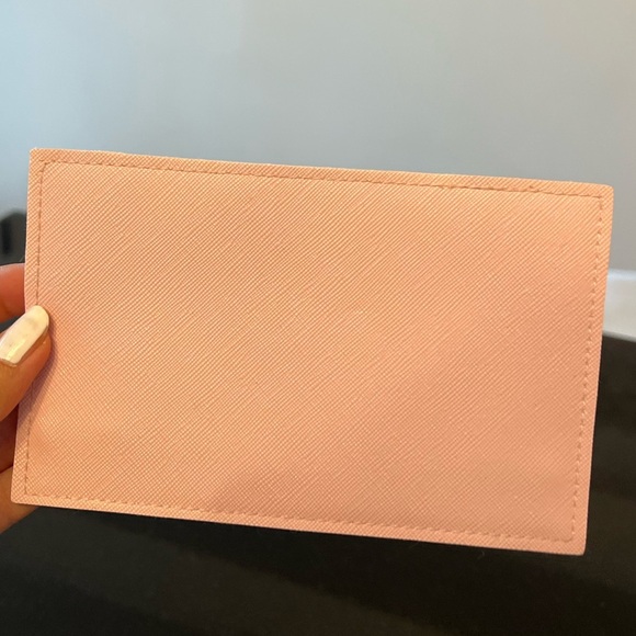 Pink powder small bag  cardholder - Picture 4 of 7